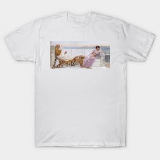 Eighty and Eighteen by John William Godward T-Shirt